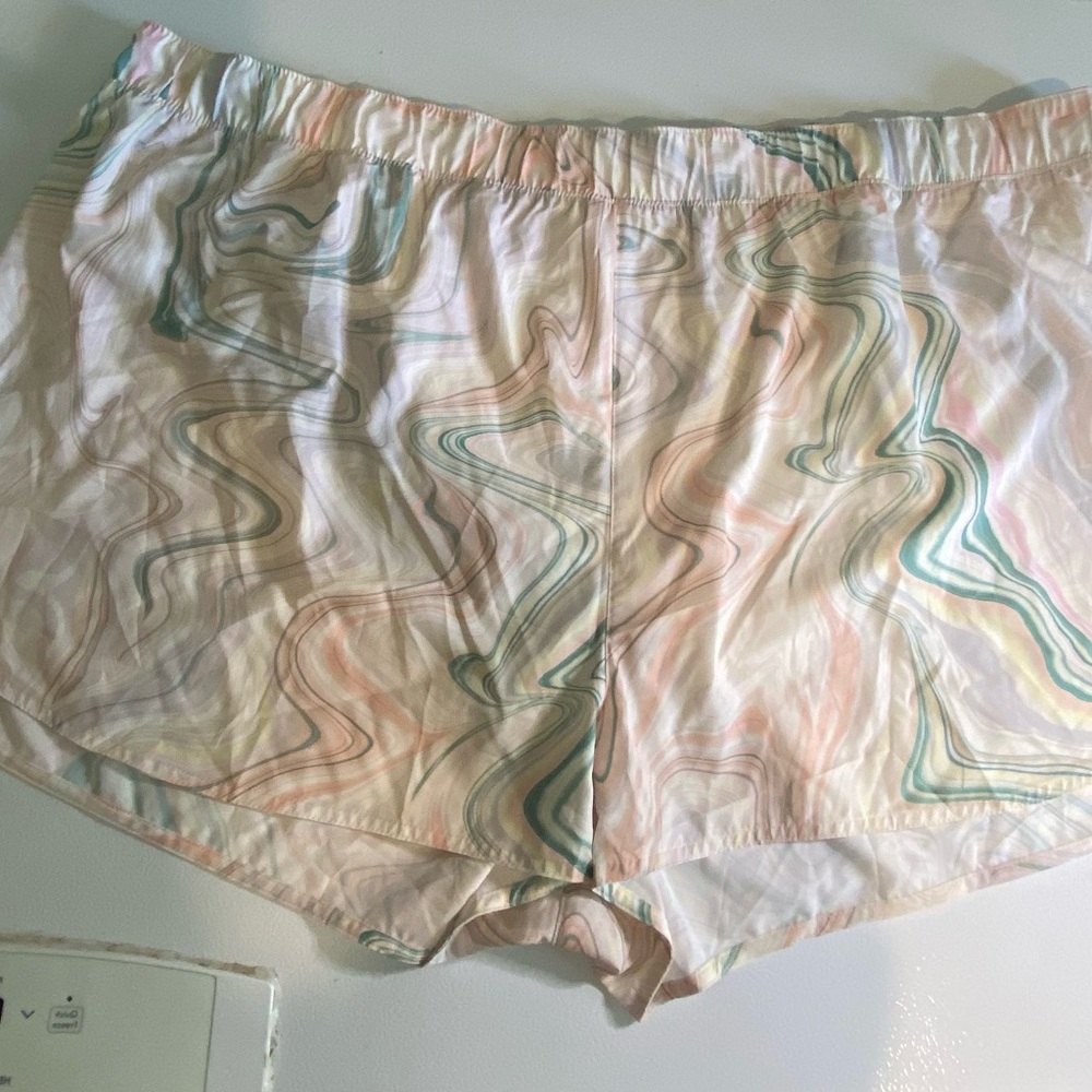Old Navy 4X Pastel Swirl Sleep Shorts